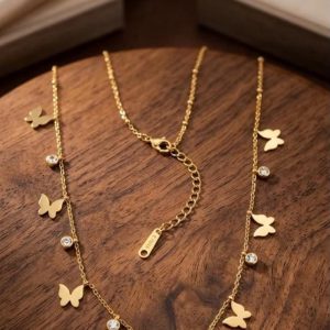 Stainless Steel Butterfly Chain